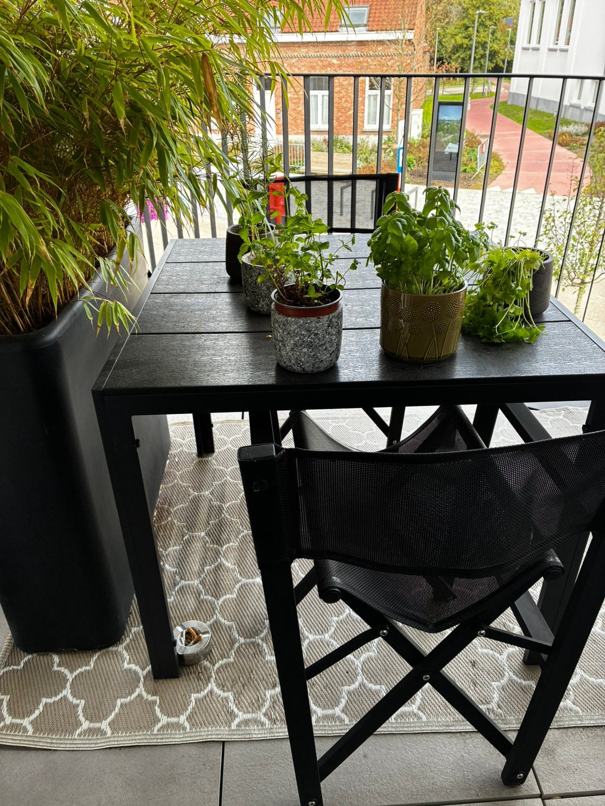 Terras tafel balkon tafel, Tuin en Terras, Ophalen, Zo goed als nieuw