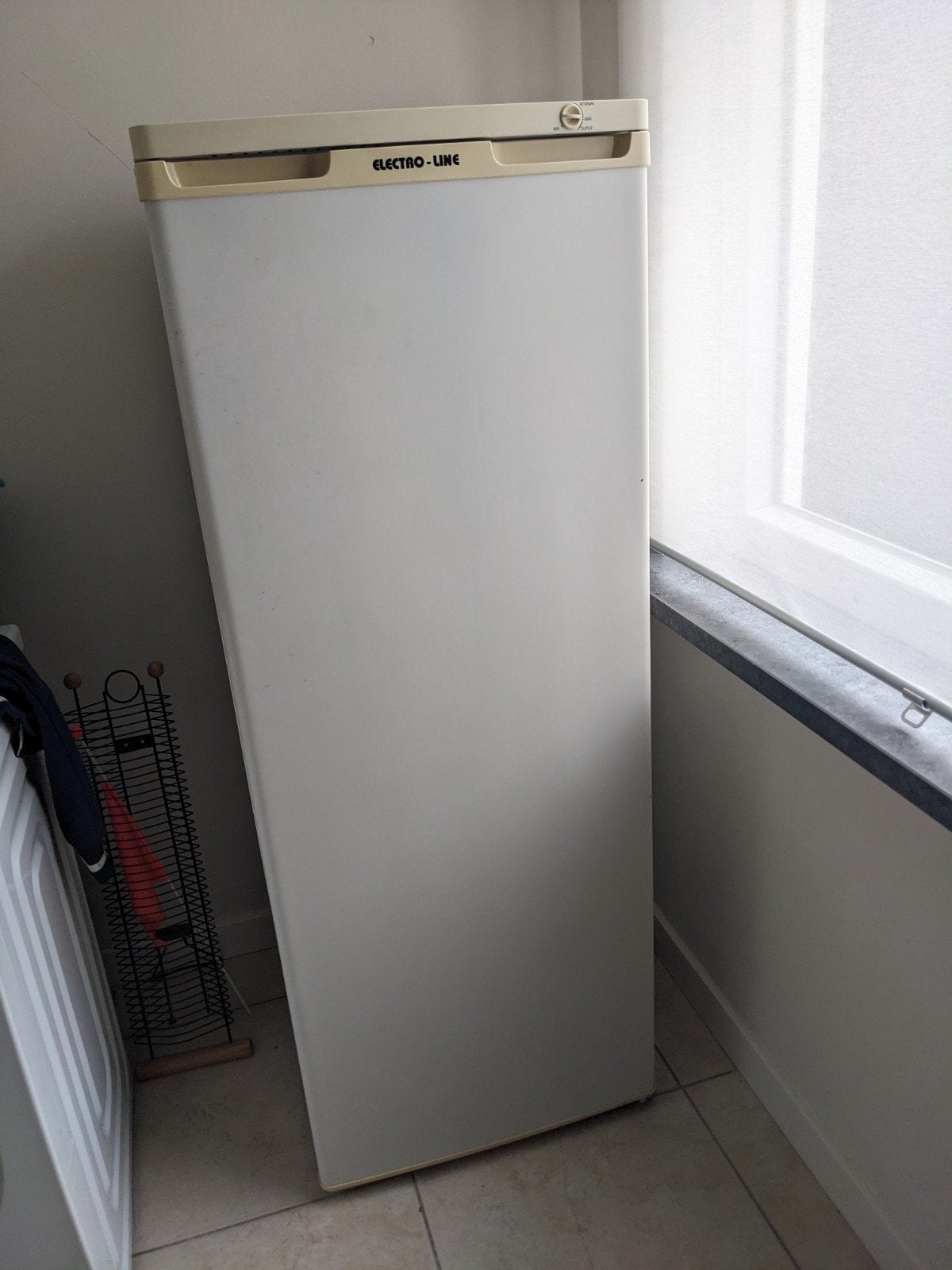 Electro Line-vriezer, 144,5 cm hoog, Elektronische apparatuur, Vriezers en Diepvrieskisten, Gebruikt, 140 tot 160 cm, Vrijstaand