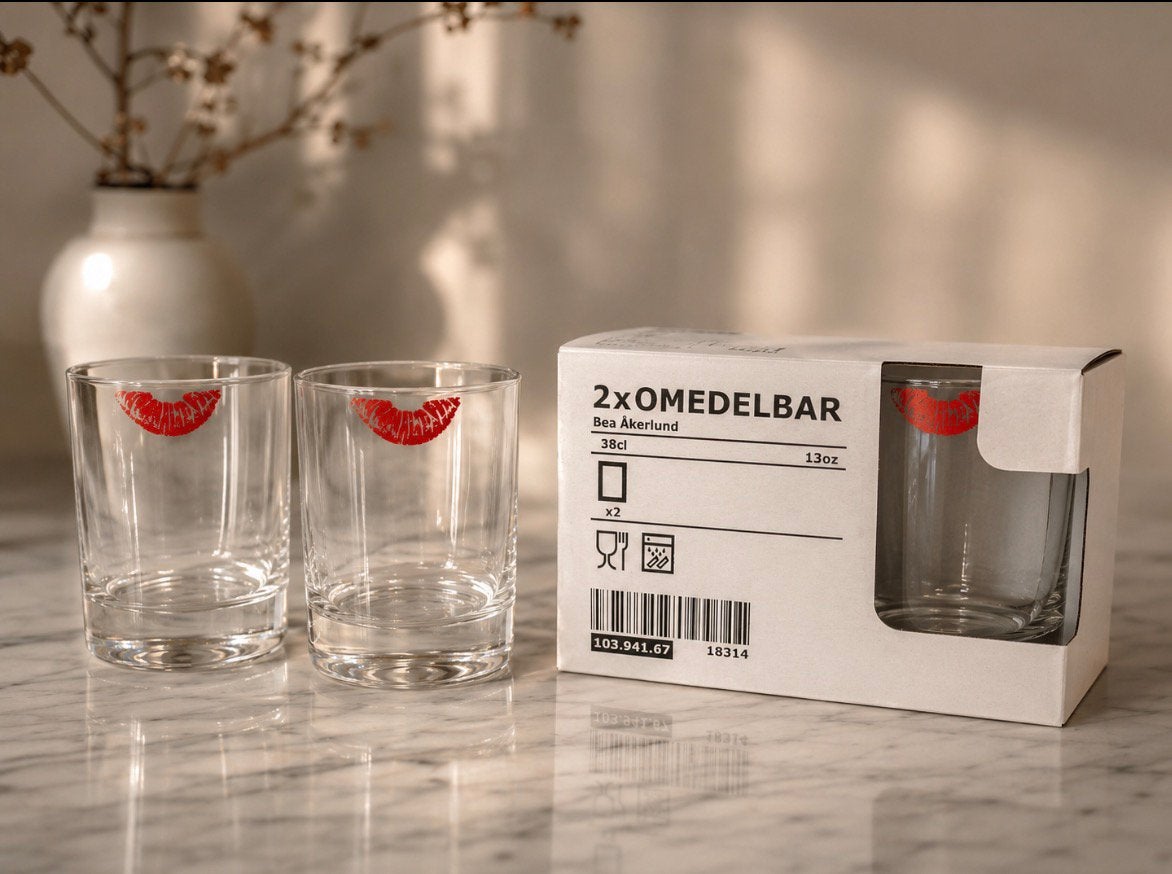 Verzamelobject - IKEA omedelbar glazen - nieuw, Enlèvement, Neuf