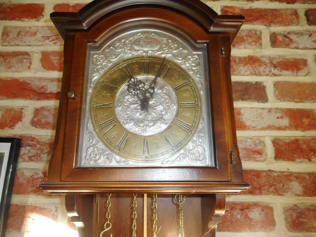 Hangklok met gewichten, Antiek en Kunst, Ophalen