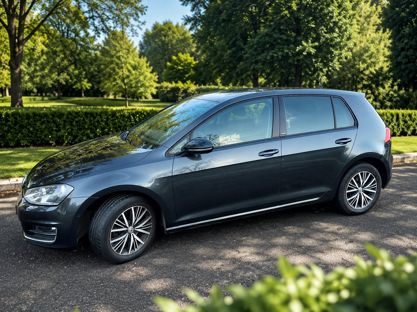 VW GOLF 7 Allstar 1.4TSI DSG automatique - 125CV - CarPlay, 1395 cm³, Argent ou Gris, Achat, Entretenue par le concessionnaire