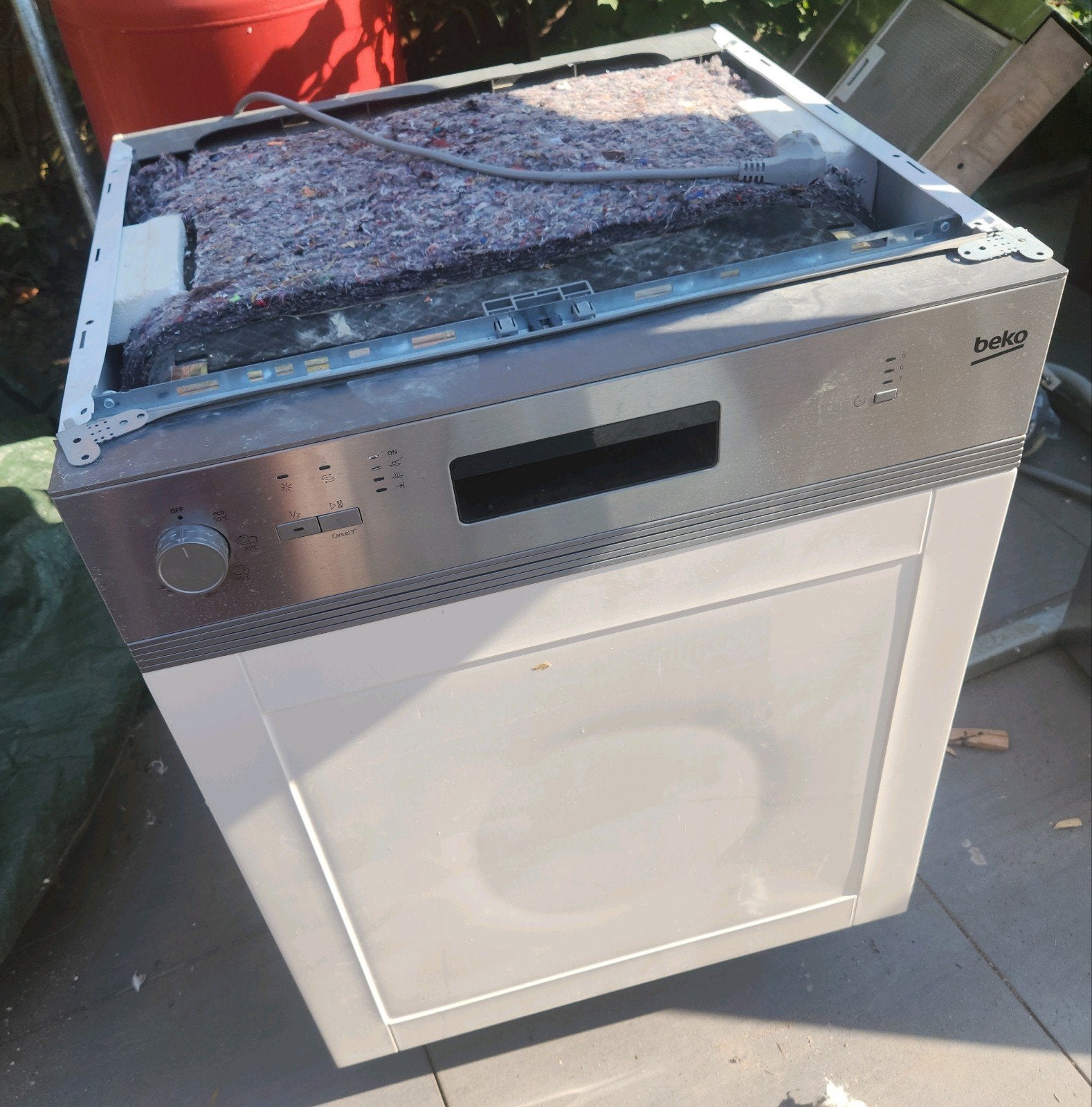 lave-vaisselle Beko non testé, provenant d'une cuisine de tr, Electroménager, Lave-vaisselle, Encastré, Enlèvement, Utilisé, 45 à 60 cm