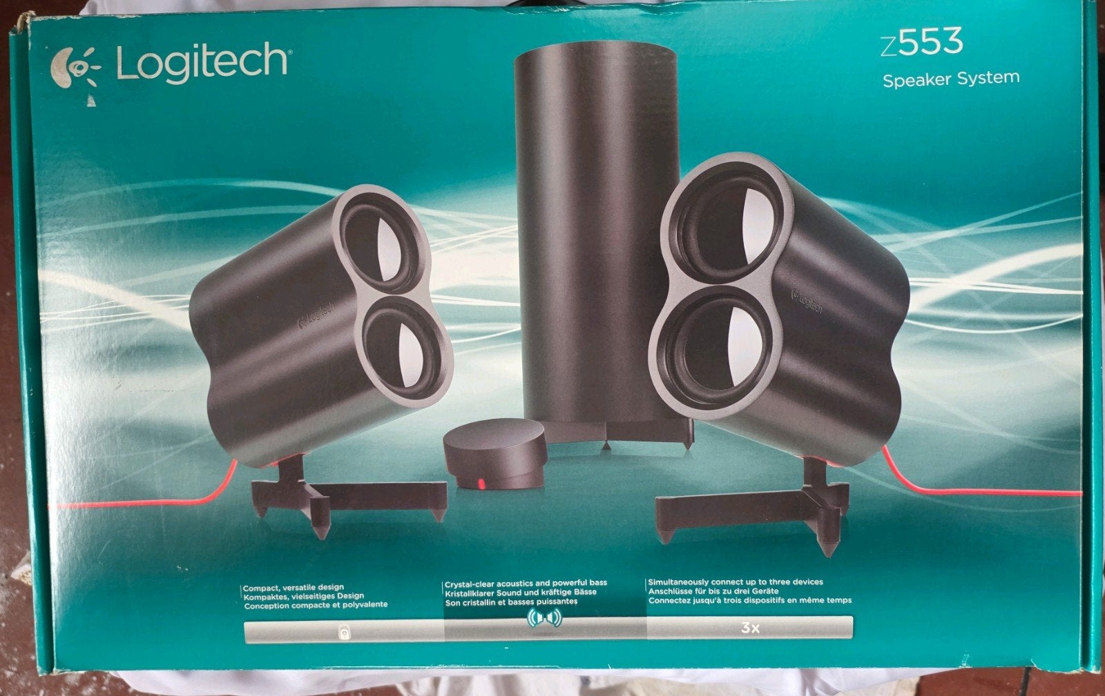 Logitech Speaker System Z553, Enlèvement ou Envoi, Logitech