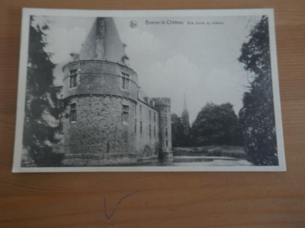 braine-le chateau aile droite du château, Collections, Cartes postales | Belgique, Enlèvement ou Envoi, Non affranchie, Brabant Wallon
