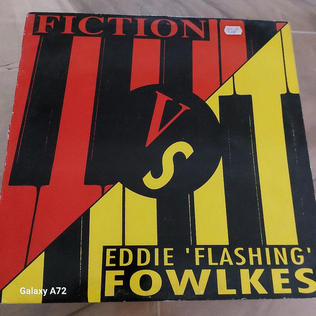 eddie flashing fowlkes fiction 12 inch maxi, 12 pouces, Enlèvement ou Envoi, Autres types, Utilisé