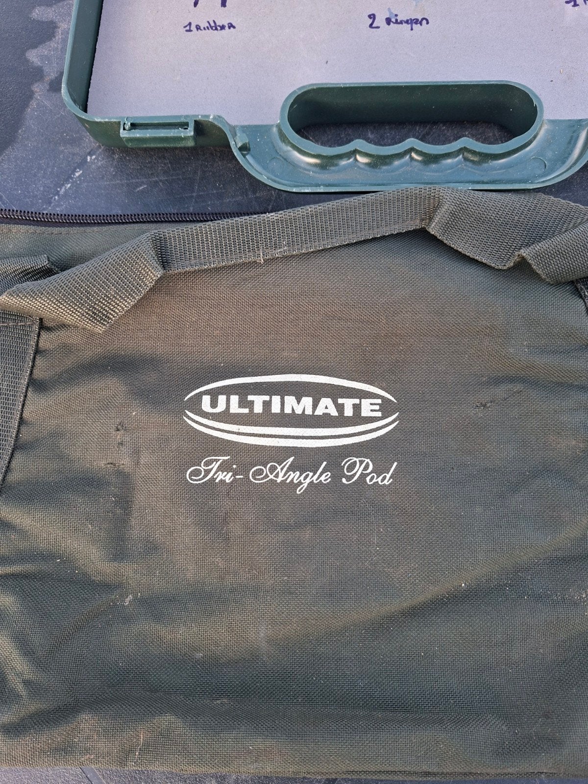 ultimatum RVS rot pod met Shakespeare xcede, Sports nautiques & Bateaux, Enlèvement, Comme neuf, Ensemble complet