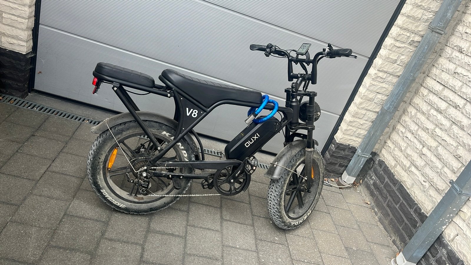 Ouxi v8 fatbike, Autres marques, 51 à 55 cm, 50 km par batterie ou plus, Comme neuf