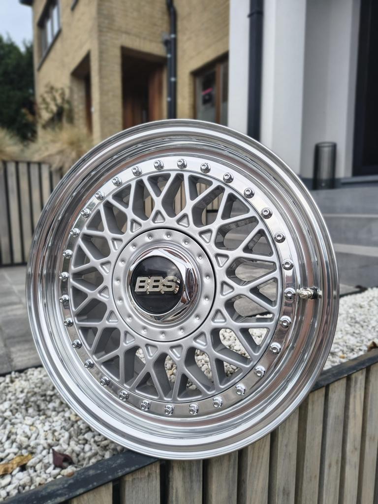Set BBS Rm012 4x100 15 pouces, Auto-onderdelen, Ophalen, 15 inch, Velg(en)