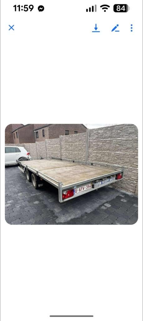 autoremork, autoremorq, autotrailer, Auto diversen, Aanhangers en Bagagewagens, Ophalen, Zo goed als nieuw