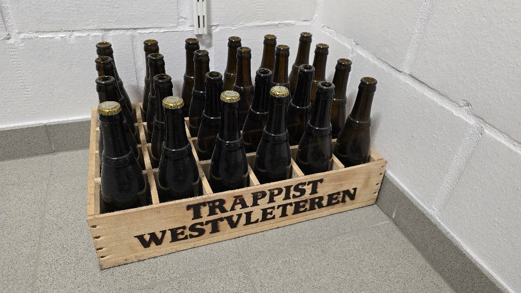 Lege bak West Vleteren, Verzamelen, Biermerken, Ophalen, Zo goed als nieuw, Flesje(s), Overige merken