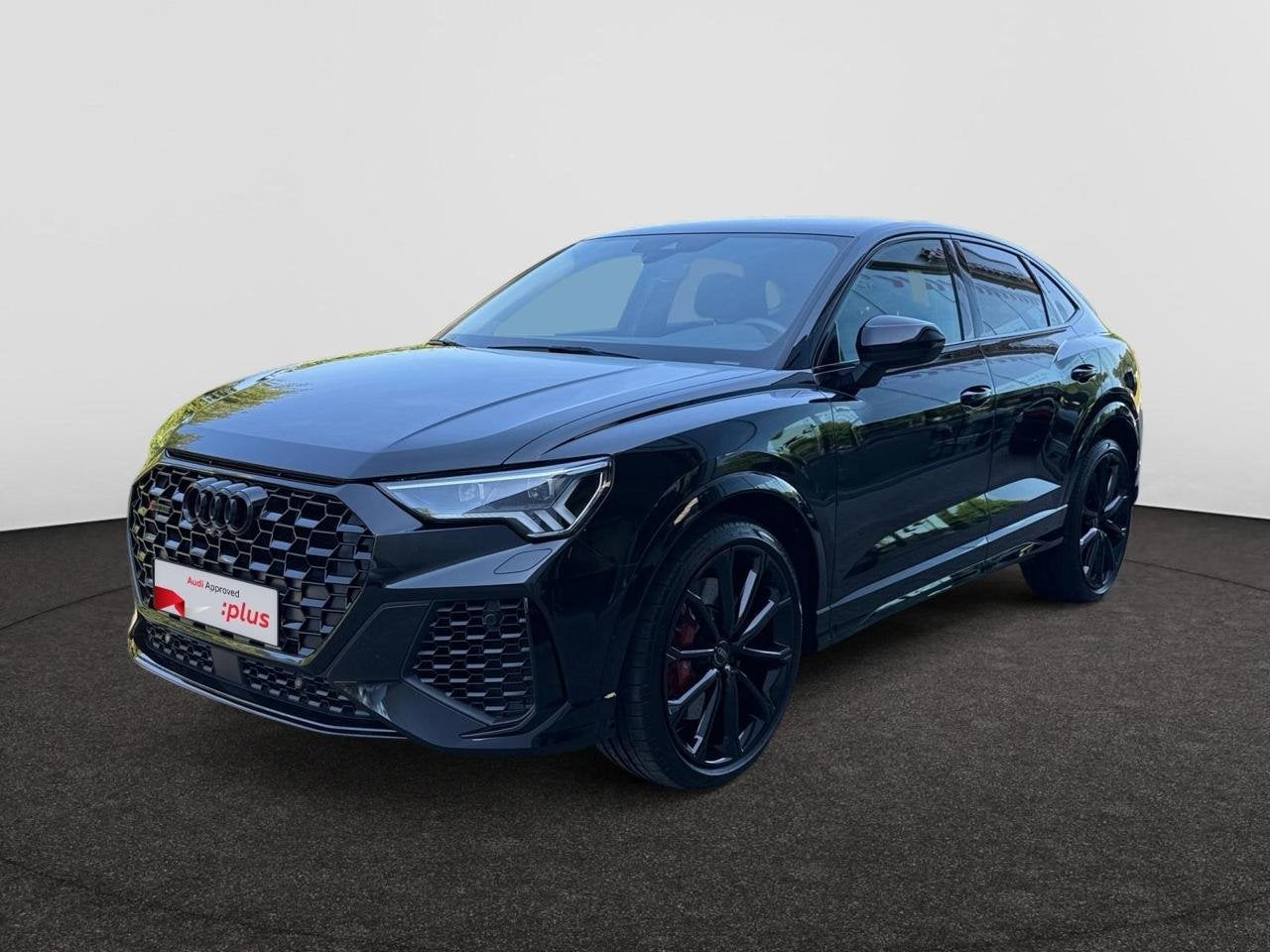 Audi RS Q3 Sportback 294kW - S-tronic, Auto's, Automaat, Zwart, 218 g/km, https://public.car-pass.be/vhr/e58166cb-bcc3-4bca-8060-b61360b5639c