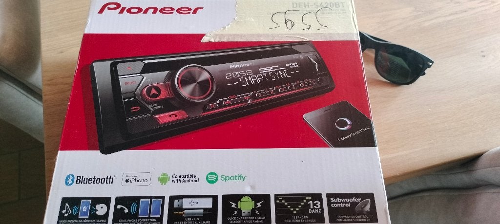 Autoradio pioneer DEH-S420BT, Ophalen, Gebruikt