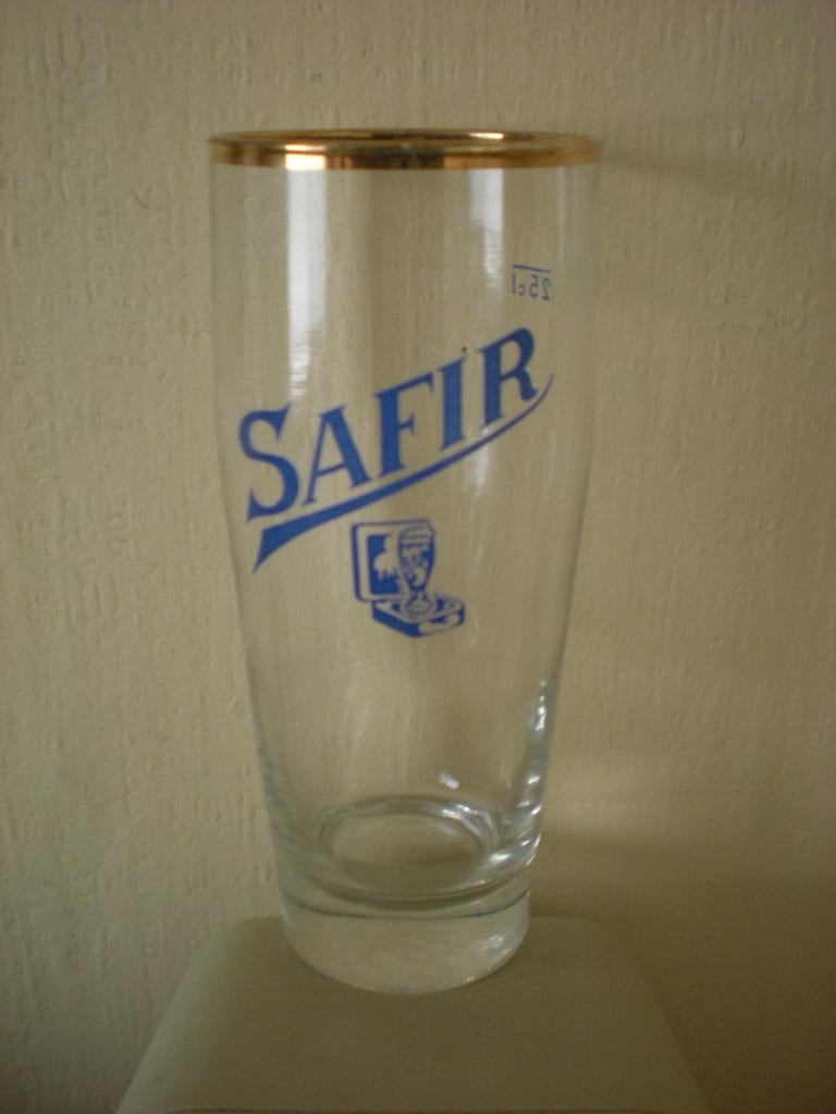 DE GHEEST Safir 25 cl, Verzamelen, Biermerken, Ophalen of Verzenden, Zo goed als nieuw, Glas of Glazen