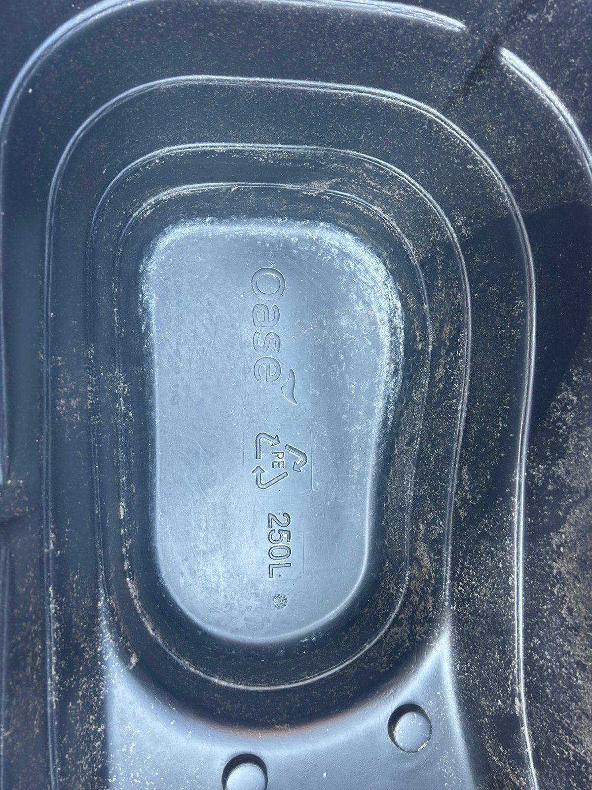 Vijver oase 250 liter, Ophalen, Zo goed als nieuw