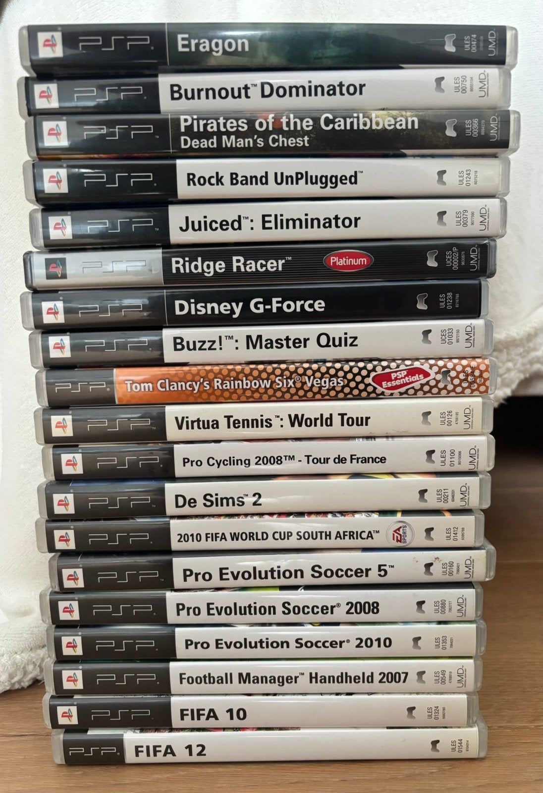 19 originele Sony PSP games, Ophalen of Verzenden, Gebruikt, PSP