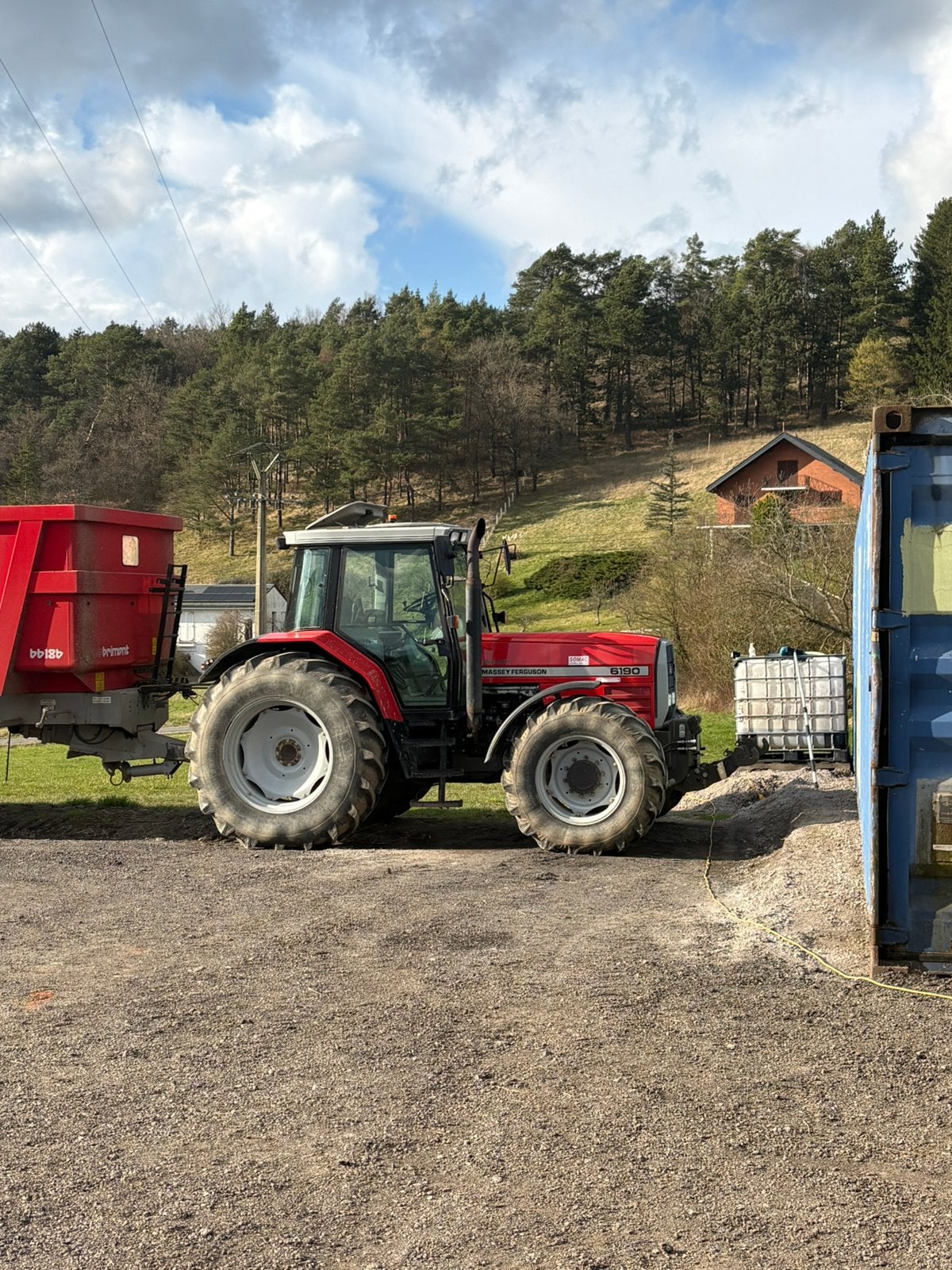 Magnifique massey ferguson 6190, Ophalen of Verzenden, Massey Ferguson