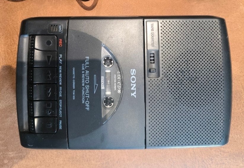 Lecteur cassette Sony TCM-939 – Vintage, Enlèvement, Sony