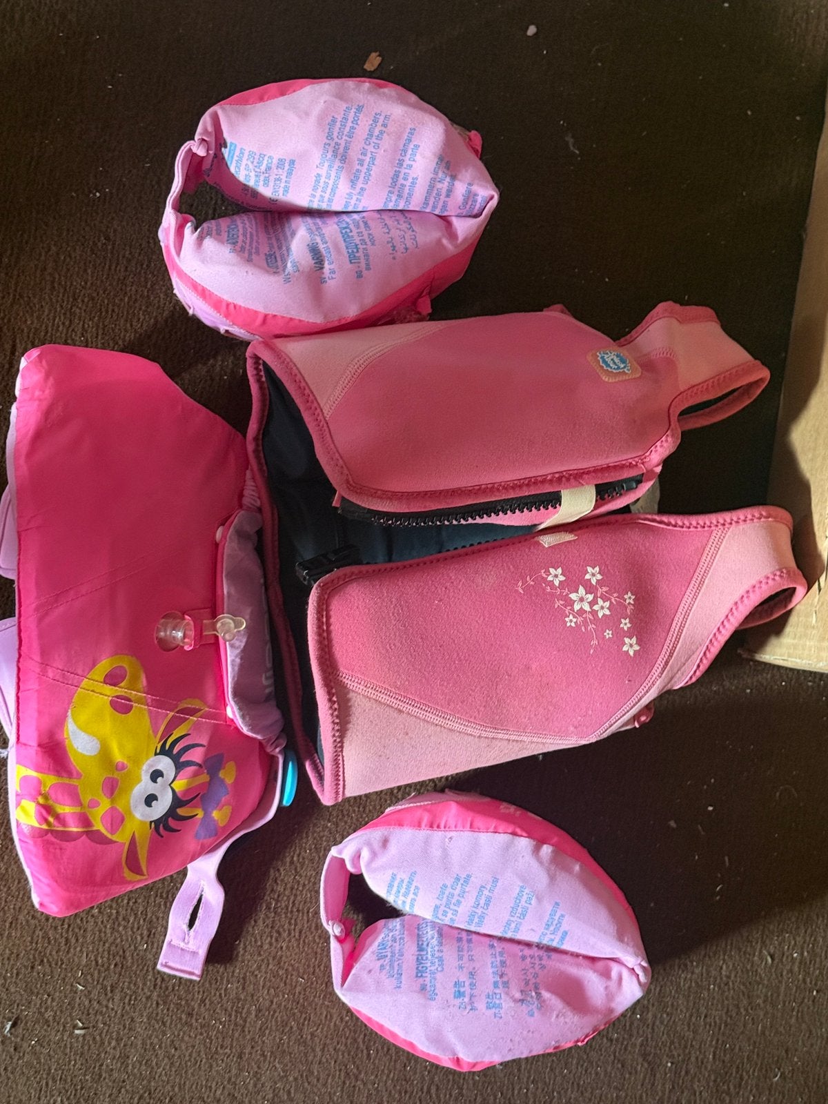 Zwembandjes, zwemvestje..., Kinderen en Baby's, Ophalen, Gebruikt