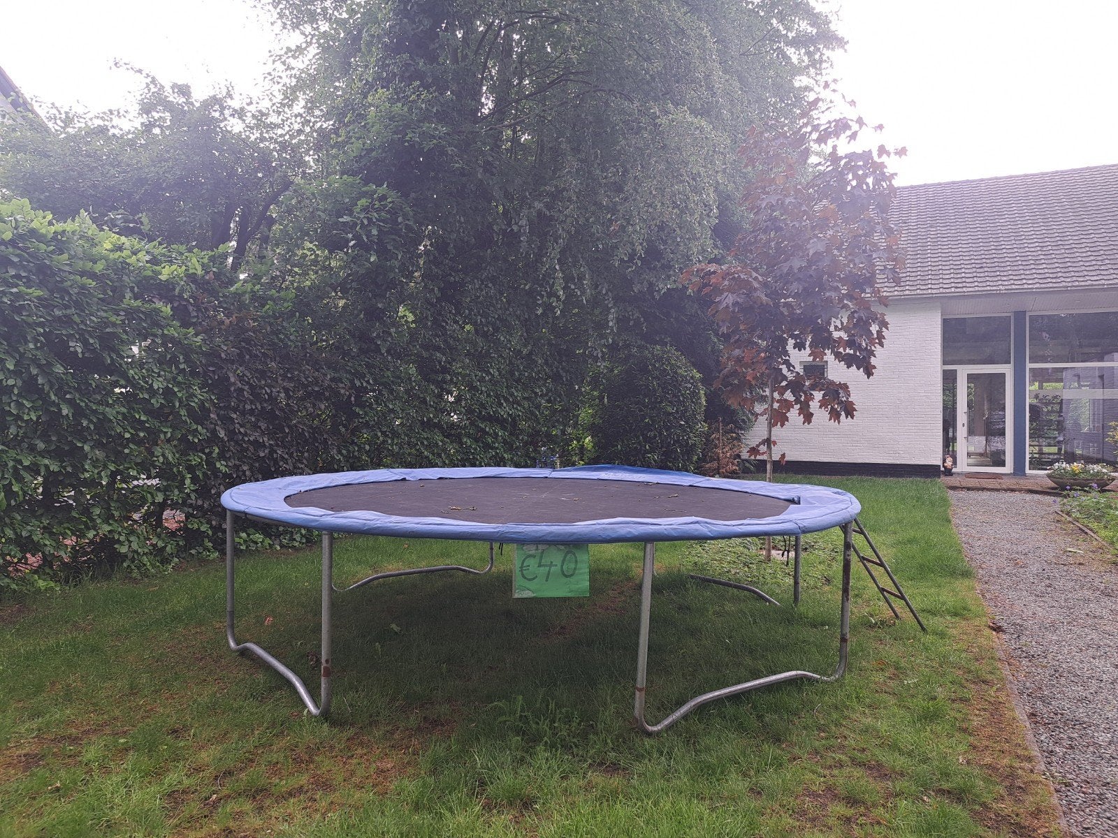 Oude trampoline, Kinderen en Baby's, Speelgoed | Buiten | Trampolines, Ophalen