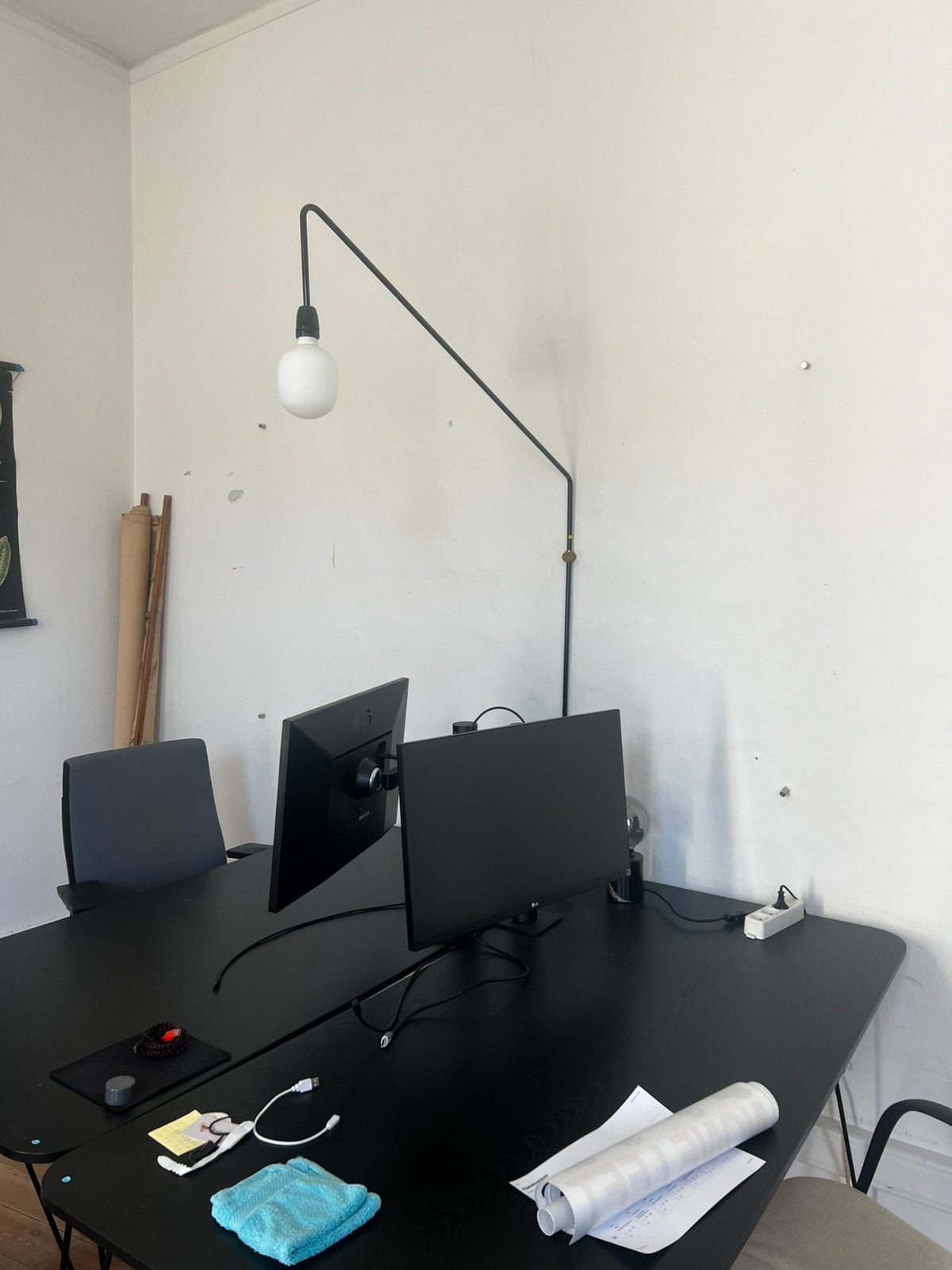 Mooie designlamp, Ophalen, Zo goed als nieuw