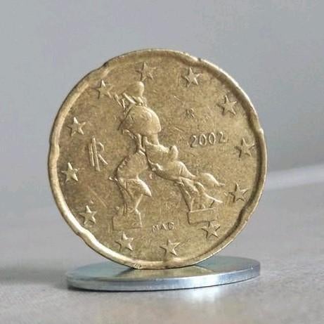 2002, ITALY ,  29 Euro cent, Enlèvement ou Envoi