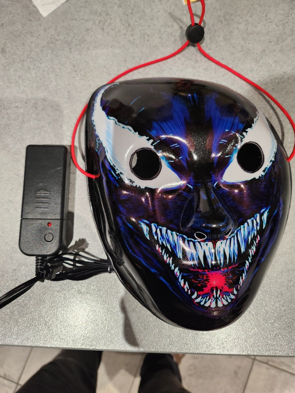 masque halloween led