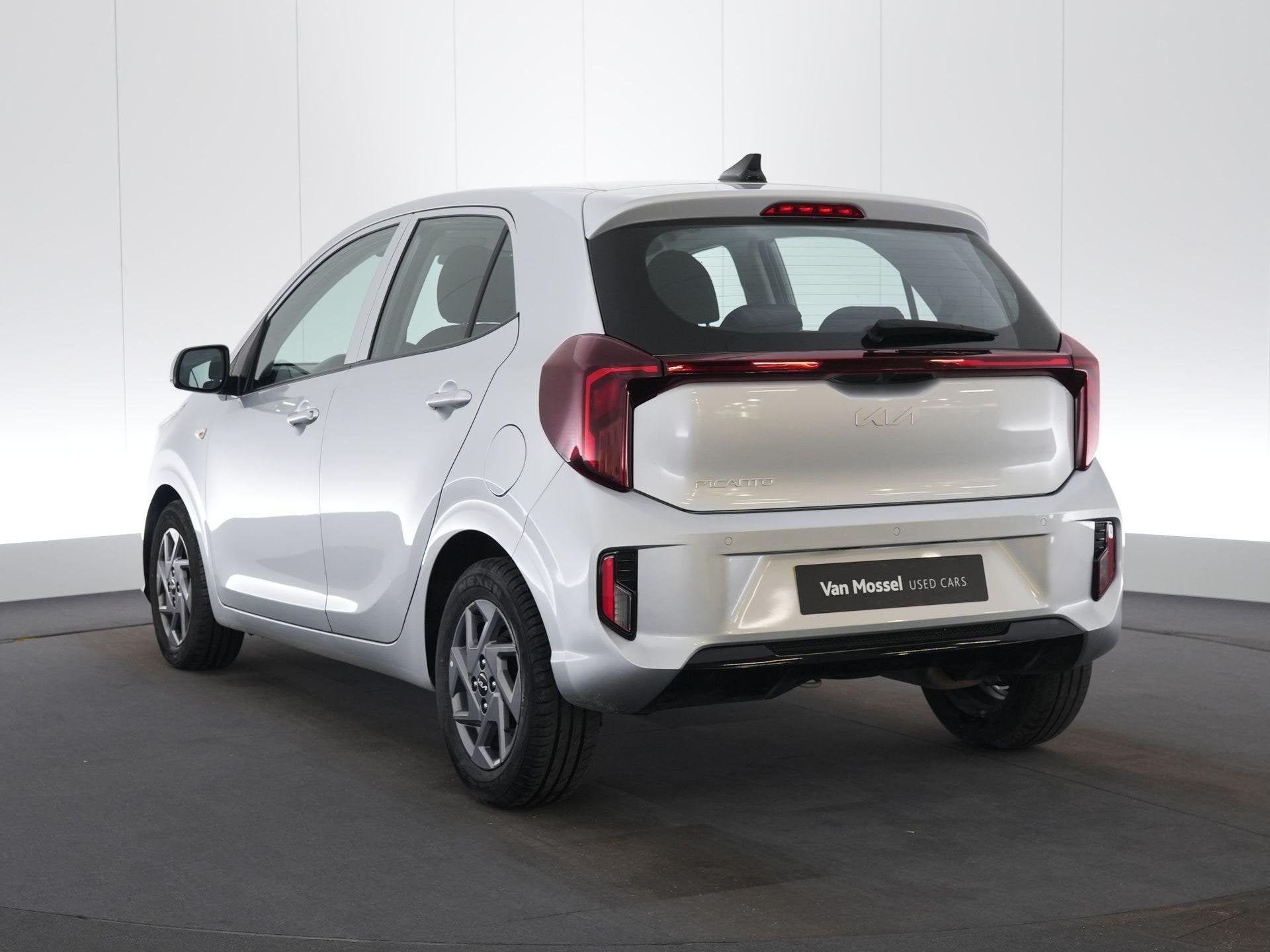 Kia Picanto 1.0 GDI ISG 63 AMT Pulse, Auto's, Kia, Stof, Gebruikt, Zwart, 46 kW