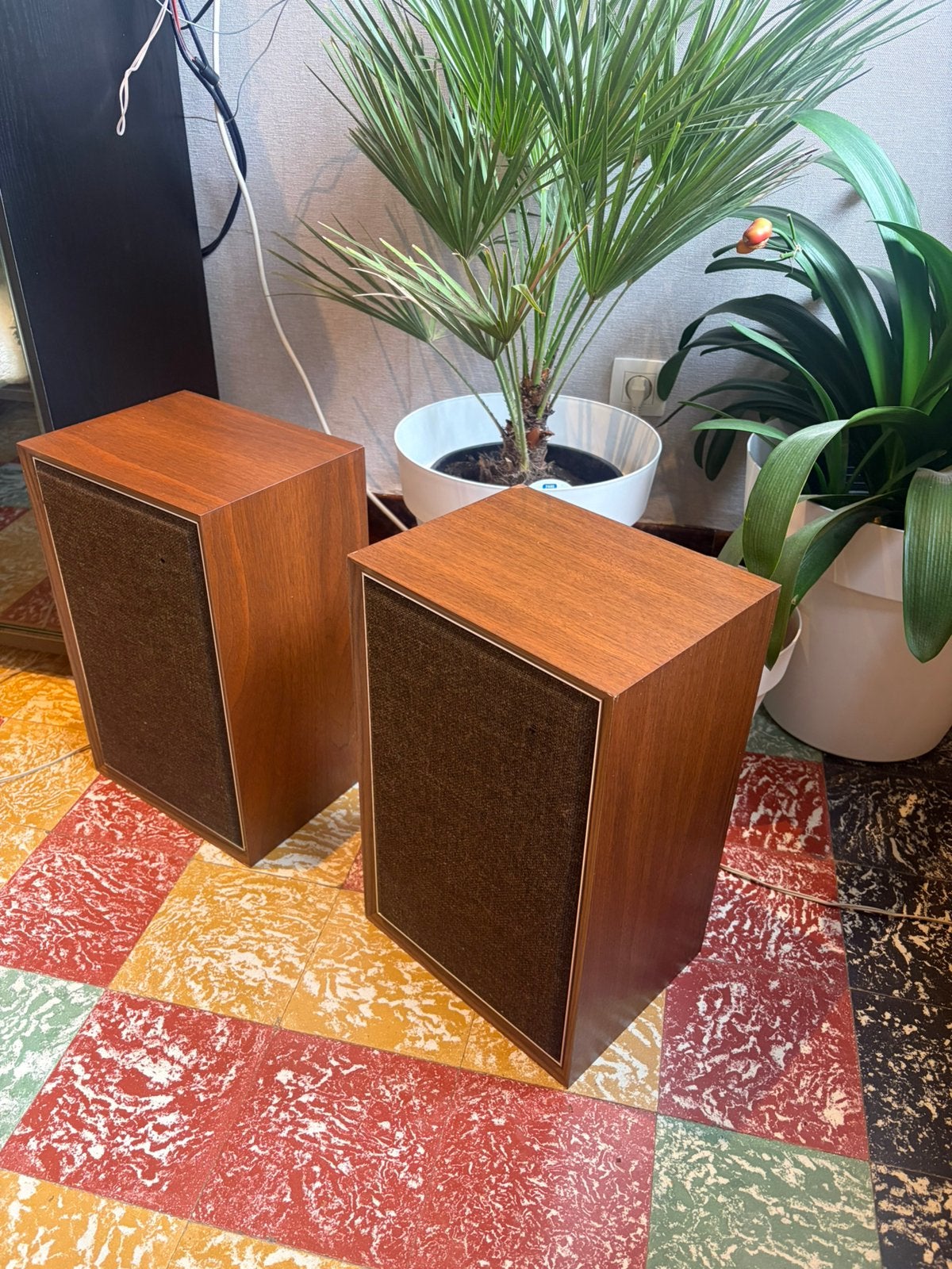 Philips vintage luidsprekers 70’s, Ophalen, Zo goed als nieuw, Philips