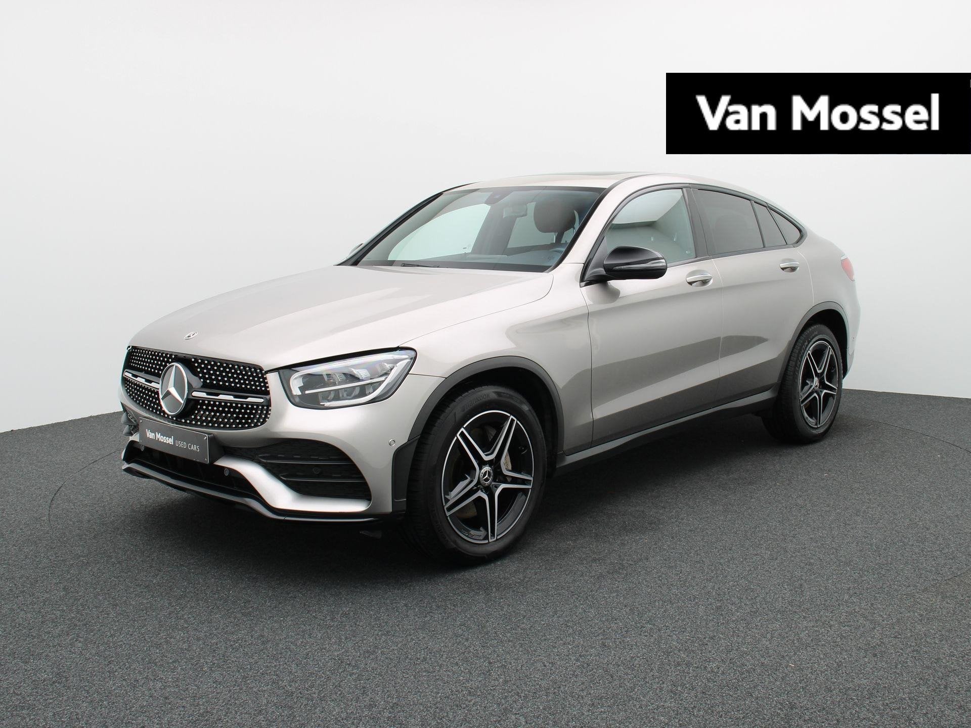 Mercedes-Benz GLC 200 d Coupé AMG LINE + LEDER + OPEN DAK +, Auto's, Gebruikt, Euro 6, 4 cilinders, 120 kW