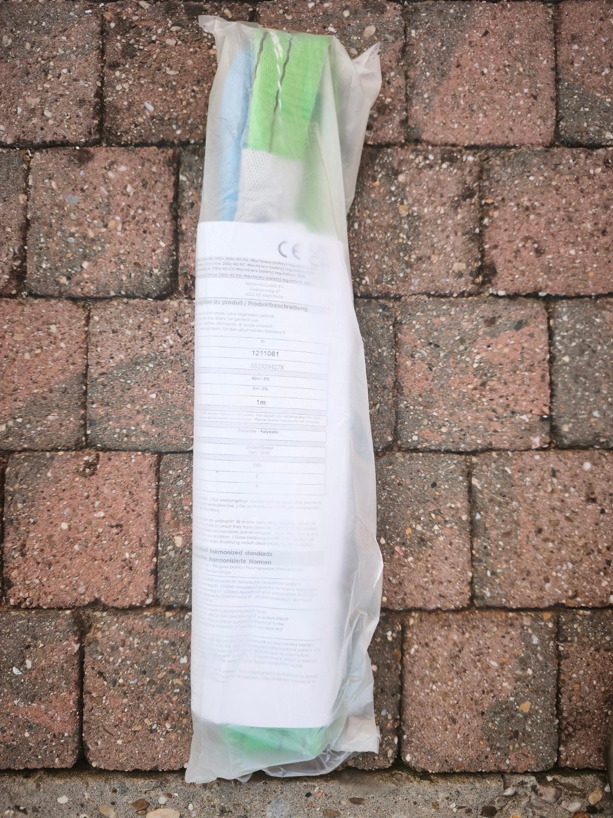 Strop of lastkoord, Ophalen of Verzenden