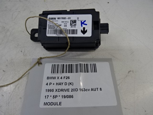 COMPUTER BMW X4 (F26) (01-2014/03-2018) (681793201), Gebruikt, BMW
