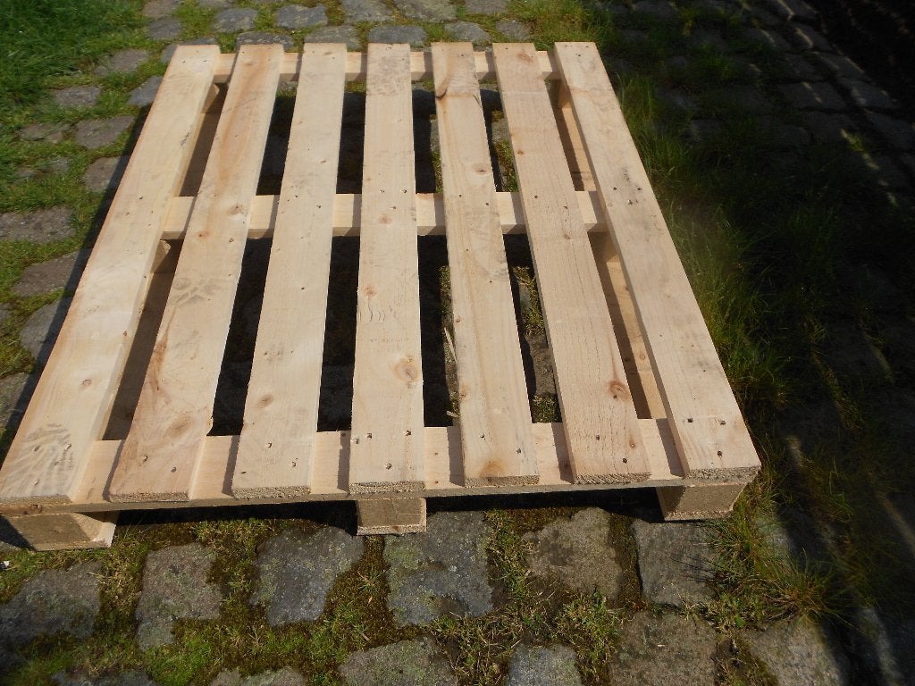Zeer goede, stevige herbruikbare paletten 1 x 1.2 meter, Enlèvement, Palette