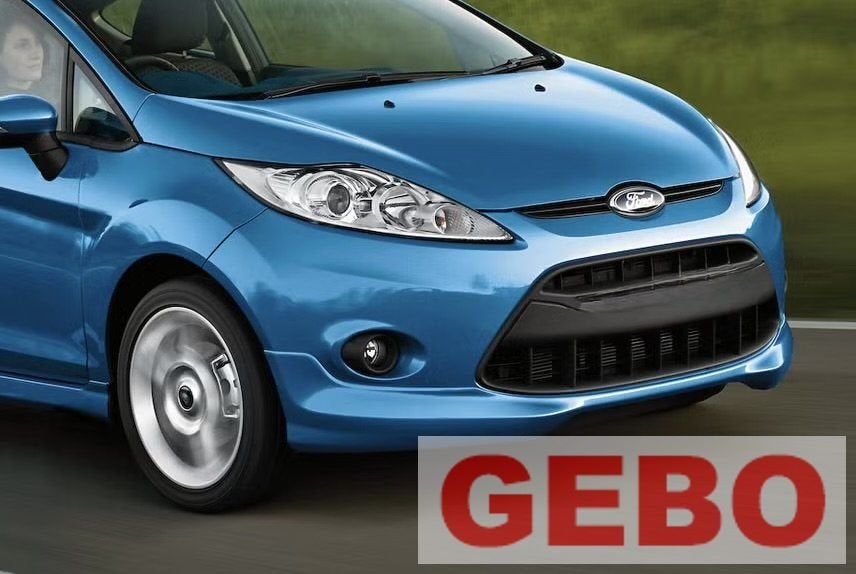 Ford fiesta 2008 t/m 2013 voorkop motorkap bumper koplamp sp, -, Voor, -, Nieuw