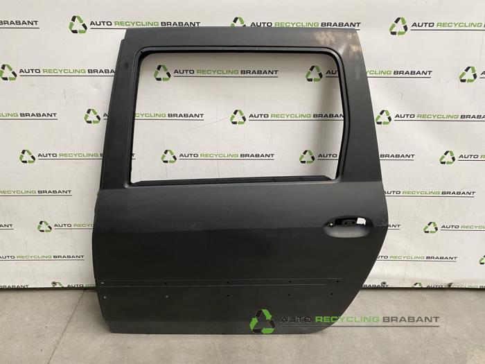 Portière 4portes arrière gauche d'un Dacia Logan, -, 3 mois de garantie, Utilisé, Porte
