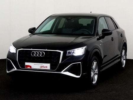 Audi Q2 Audi Q2  Business Edition S line 35 TFSI  110(150) k, Auto's, Automaat, Zwart, SUV of Terreinwagen, https://public.car-pass.be/vhr/1aceda7e-de7a-4849-91fe-f5de659d125a