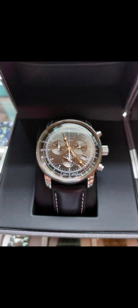 Montre zeppelin, Ophalen, Leer