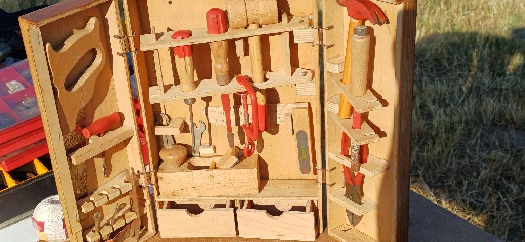 Boite à outils miniature, Antiquités & Art, Enlèvement