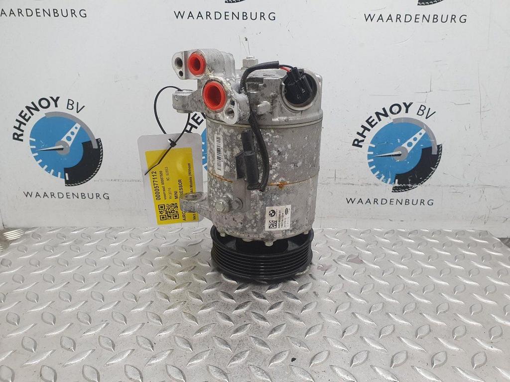 MINI (BMW) MINI AIRCO COMPRESSOR / AIRCOPOMP 2016, Auto-onderdelen, Ophalen of Verzenden, Gebruikt, Stiba lid