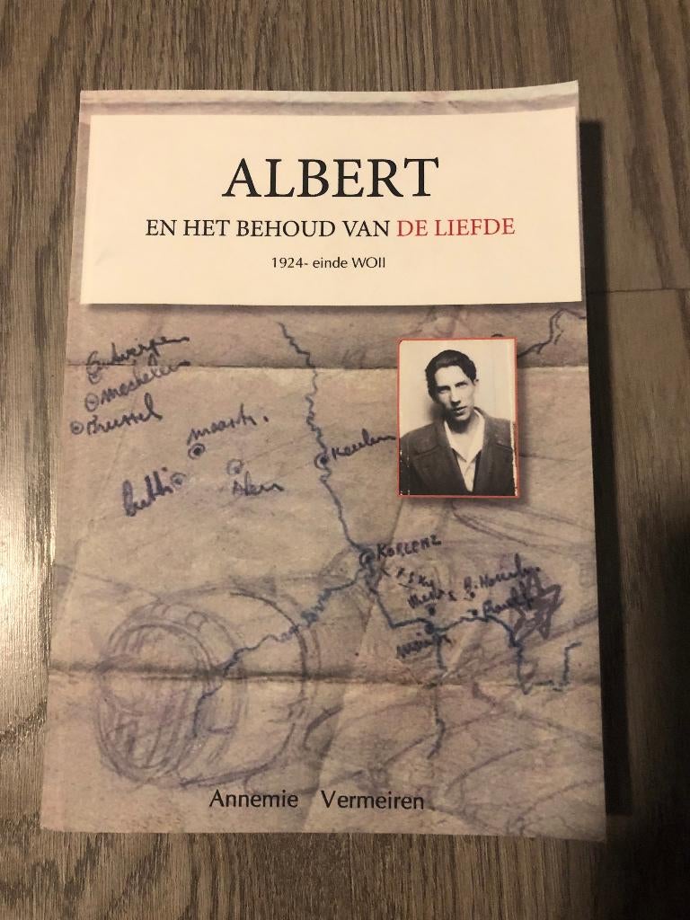 boek oorlog albert en het behoud van de liefde - puurs, Ophalen of Verzenden