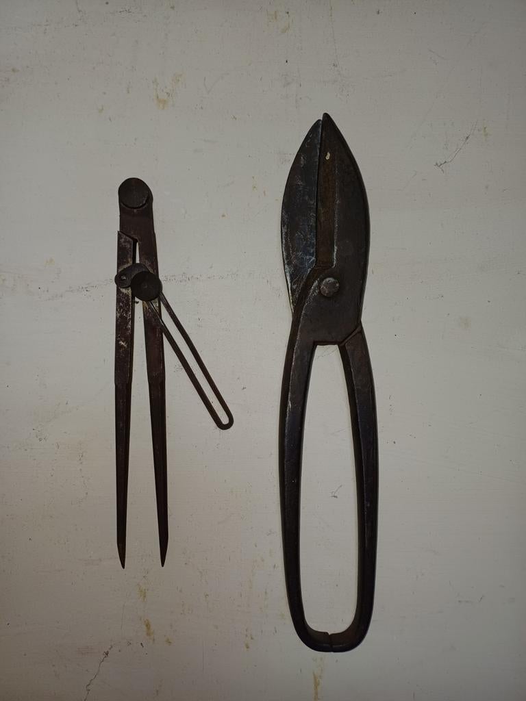 Plaatschaar en passer, Ophalen of Verzenden