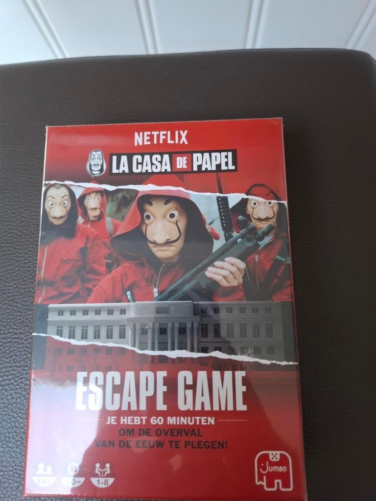 Casa de papel, Ophalen