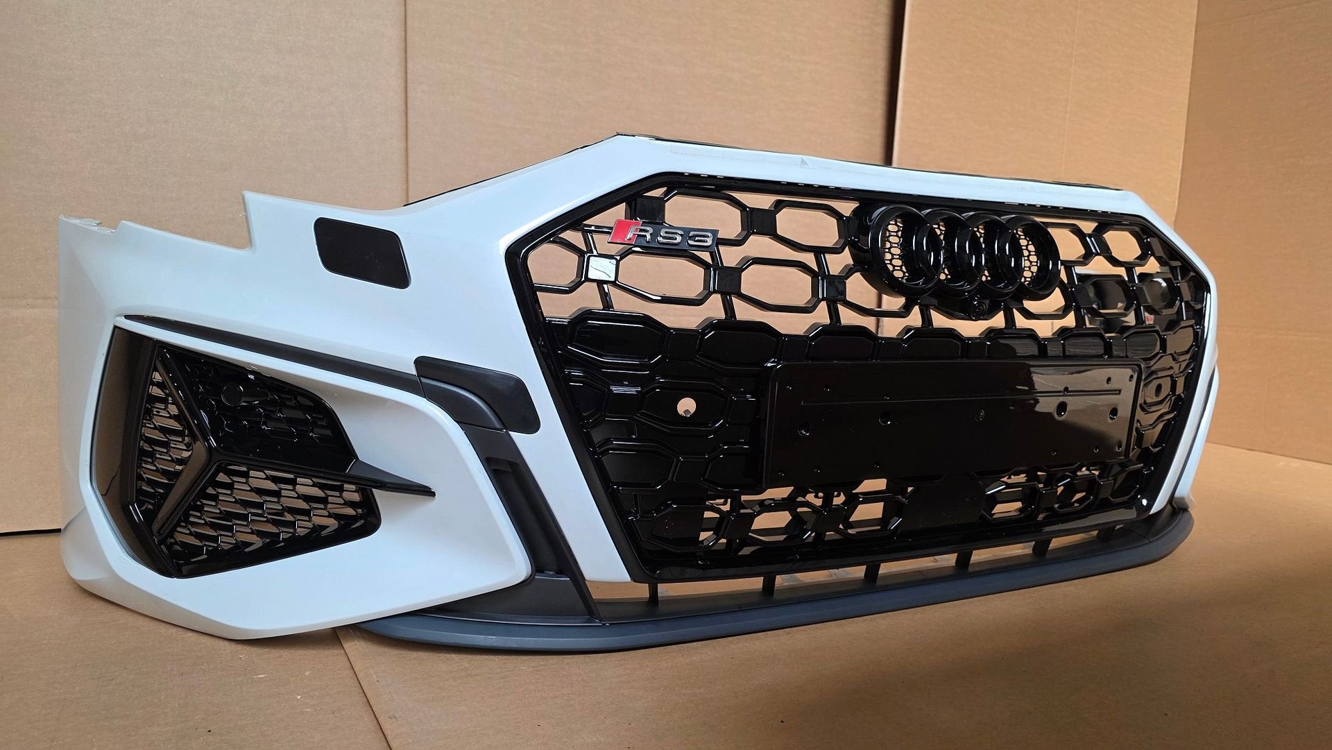 Voorbumper Audi A3 8Y S-Line KLS 6xPDC ORGINEEL BUMPER, Auto-onderdelen, Gebruikt, -, Voor, Ophalen of Verzenden