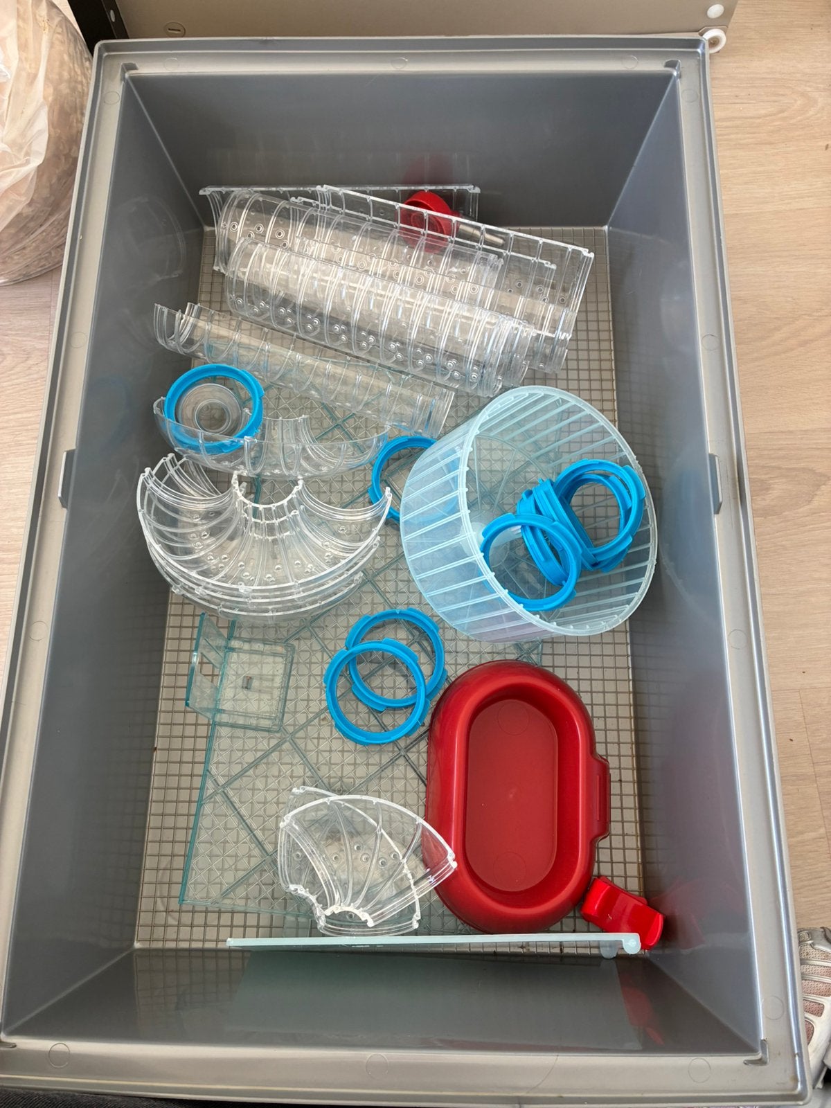 Hamster kooi, Dieren en Toebehoren, Ophalen, Zo goed als nieuw, Kooi, Hamster