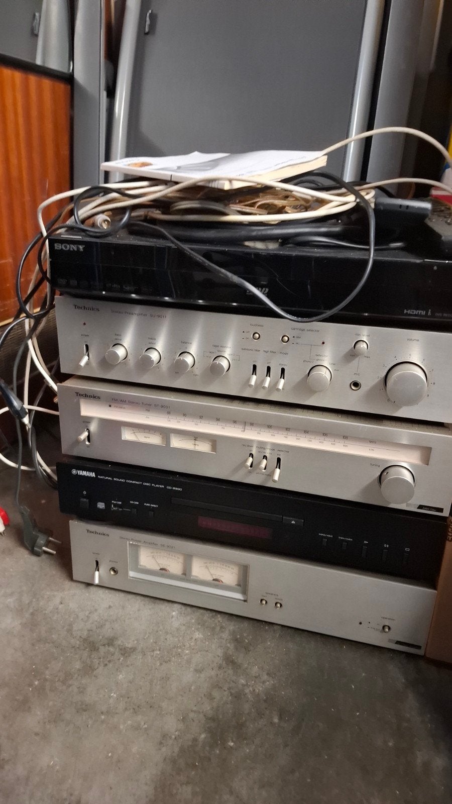 Technics Hifi keten volledig, Audio, Tv en Foto, Stereoketens, Ophalen, Sony