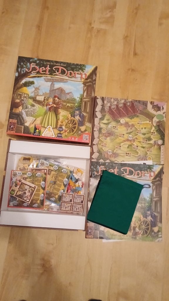 bordspel van 999 games Het Dorp compleet, Hobby en Vrije tijd, Een of twee spelers, Ophalen of Verzenden, Nieuw, 999 games