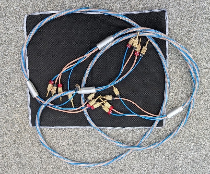 Oehlbach luidsprekerkabel BI-WIRING (2x 200cm), Ophalen of Verzenden, Zo goed als nieuw, 2 tot 5 meter, Luidsprekerkabel