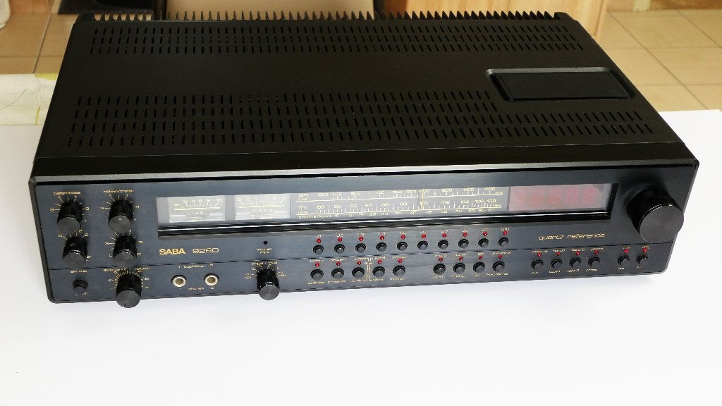 Saba 9260 receiver, Ophalen, Zo goed als nieuw, Stereo, 120 watt of meer