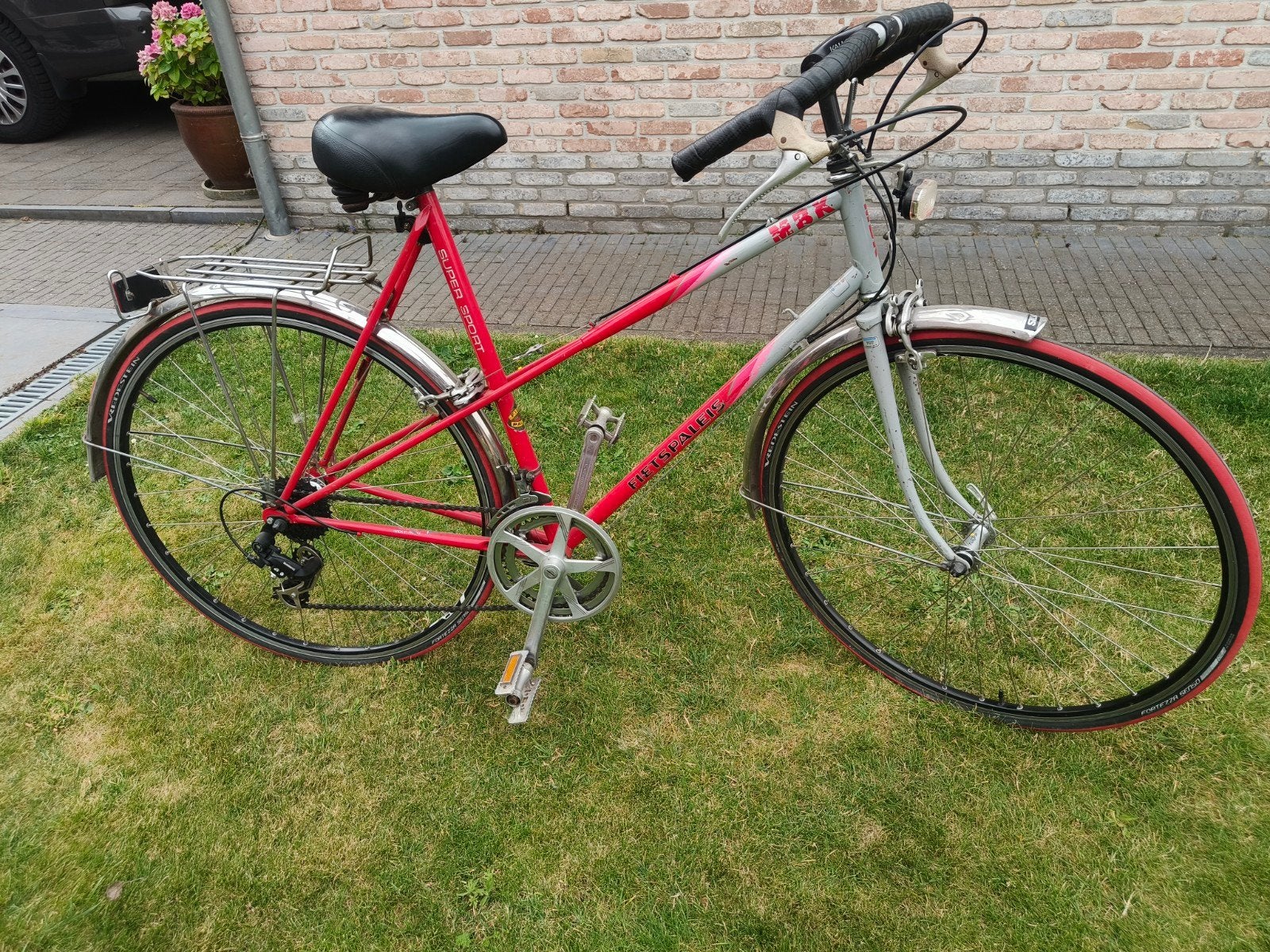 Retro fiets, Ophalen