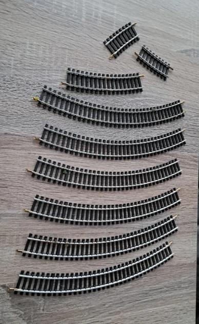 Jouef Treinsporen, Hobby en Vrije tijd, Jouef, Gelijkstroom of Wisselstroom, Rails, Ophalen of Verzenden