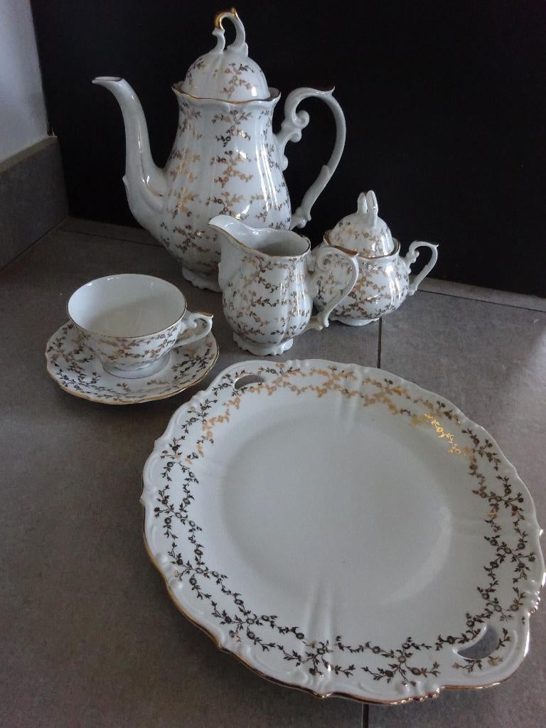 koffieservies, Ophalen, Gebruikt, Porselein